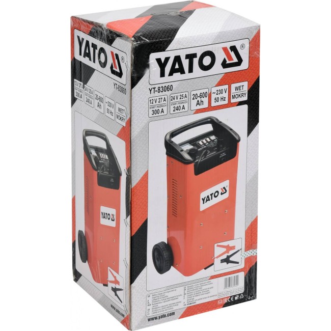 Robot de pornire auto 12 / 24 v 20 - 600 ah Yato YT-83060