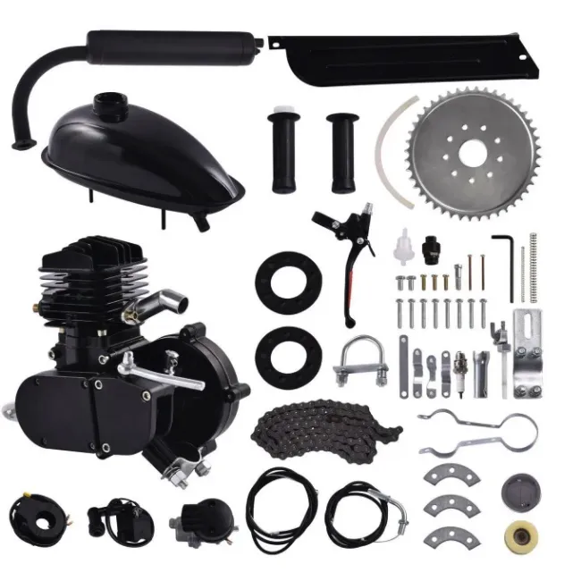 Kit motor bicicleta 50cc 2 Timpi, Negru