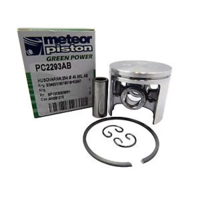 Kit piston compatibil pentru drujba Husqvarna 254 (45mm) Meteor Italia